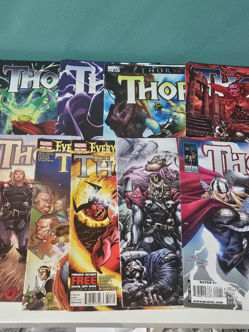 Mighty Thor  Lot of 9 Issues Marvel Comics 604 608 614 616 620.1 621 10 21 22